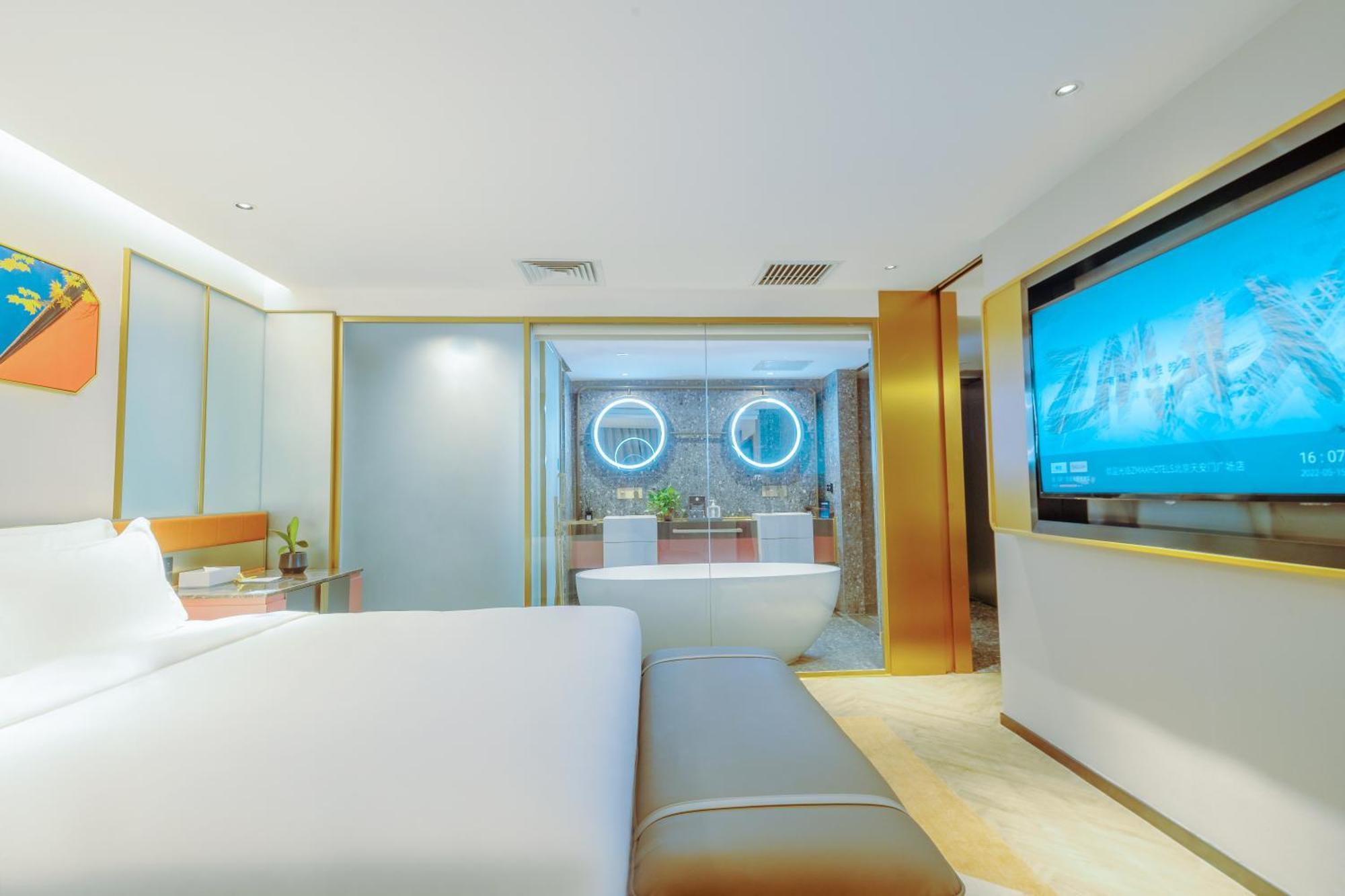 M Hotel - Beijing Tiananmen Square Qianmen Subway Station Exterior foto