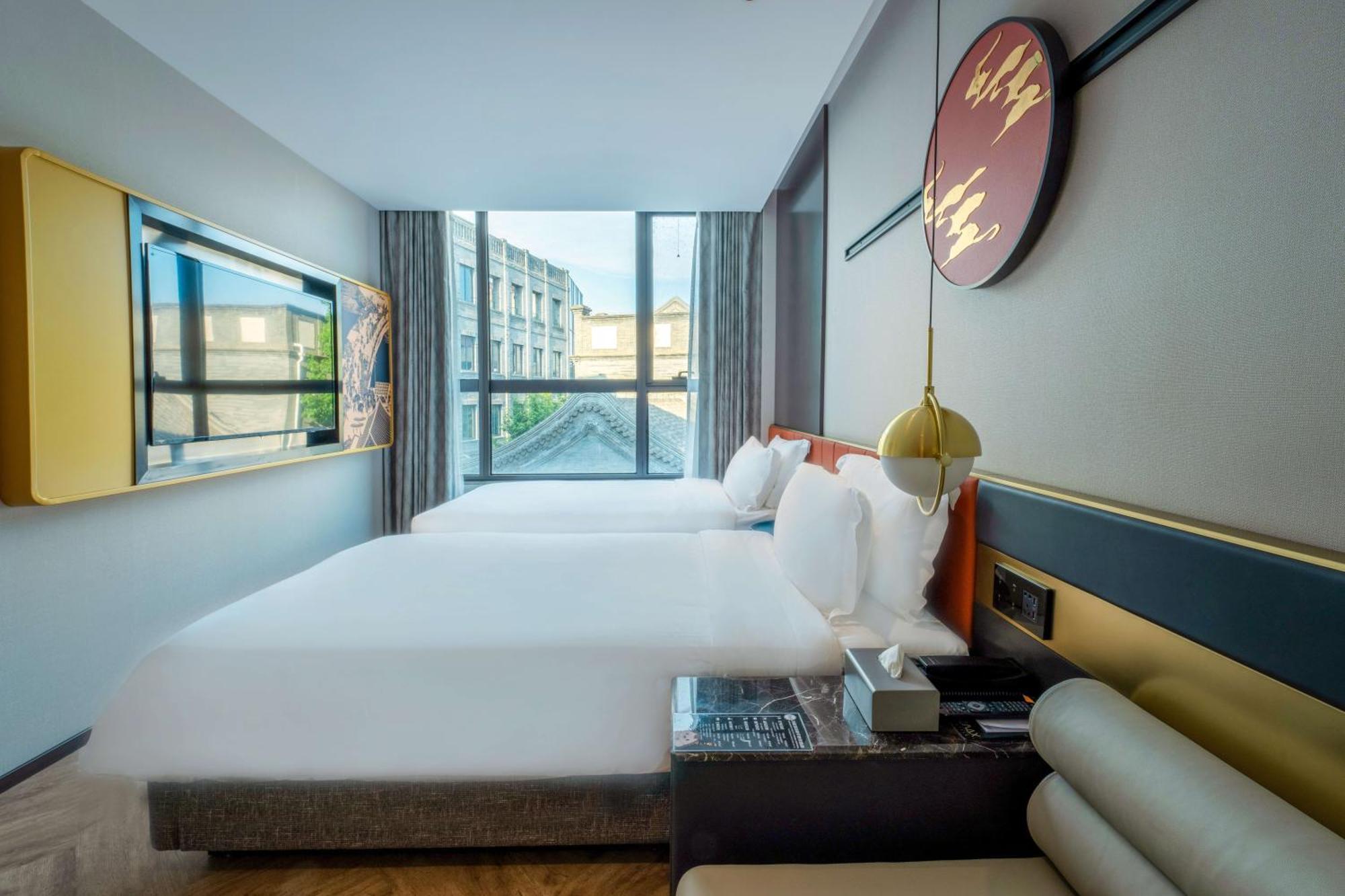 M Hotel - Beijing Tiananmen Square Qianmen Subway Station Exterior foto