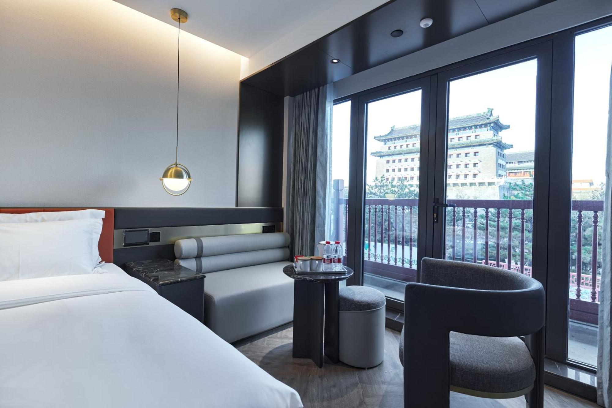 M Hotel - Beijing Tiananmen Square Qianmen Subway Station Exterior foto