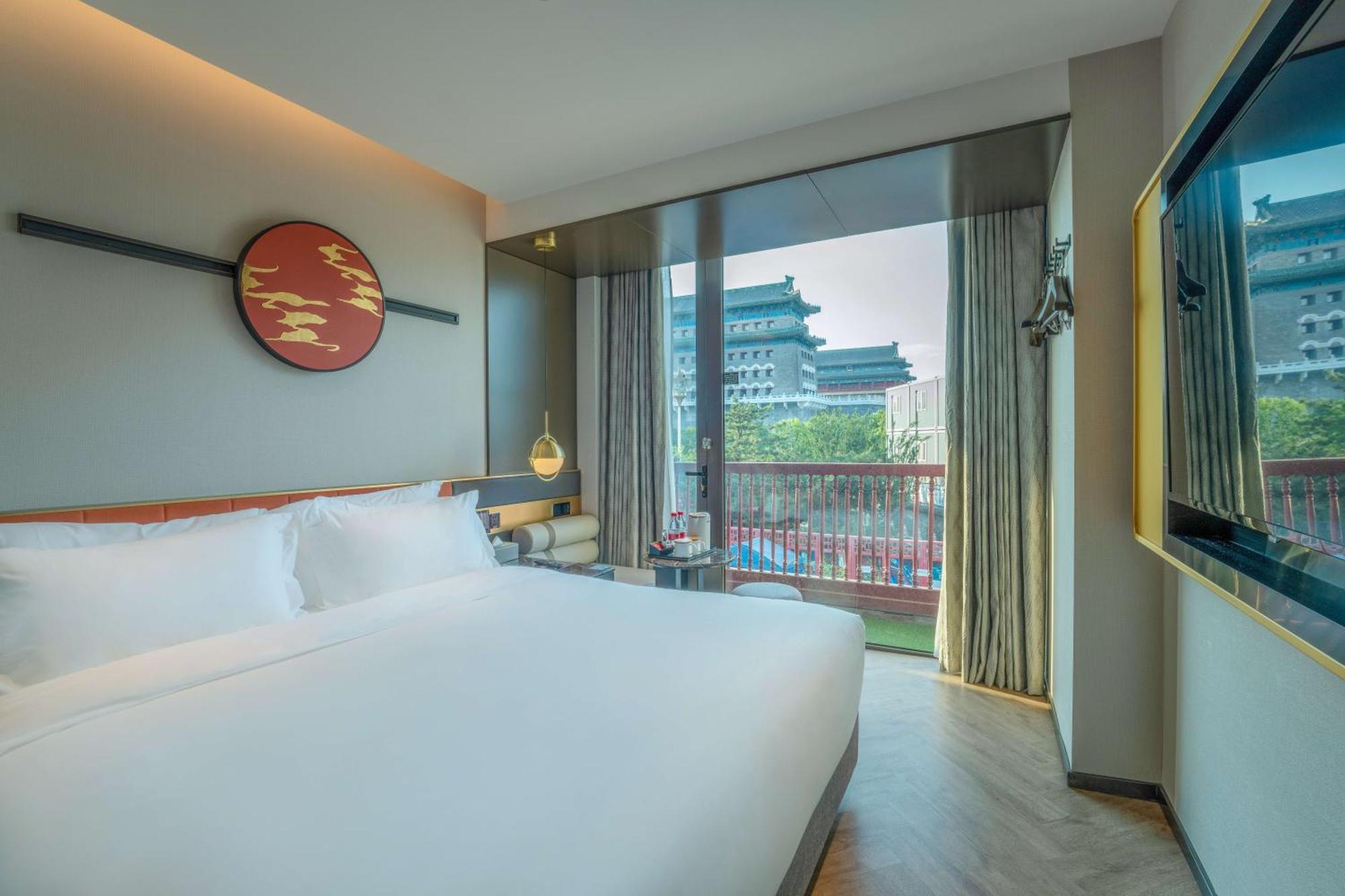 M Hotel - Beijing Tiananmen Square Qianmen Subway Station Exterior foto